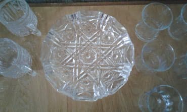 магнитная тряпка для мытья окон: Чешский хрусталь. Пепельница. Отличное качество. Отличный подарок — 2