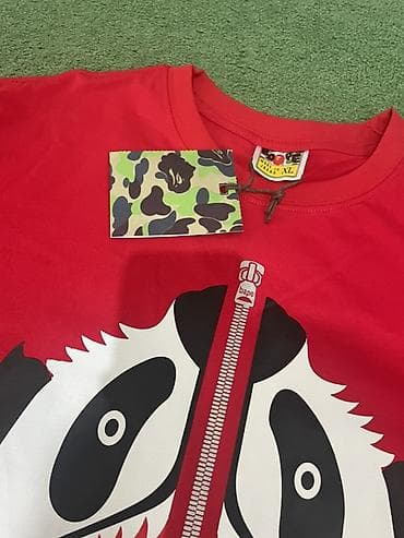 1 карат бриллиант цена бишкек: Футболка A Bathing Ape (BAPE) красная, размер XL. - Материал: плотный — 2