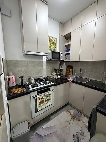 2 бөлмө, 55 м², 9 кабат, Евроремонт — 4