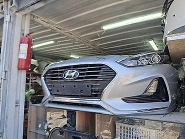 Автозапчасти: Передний бампер в сборе для Hyundai Sonata (седьмое поколение — 2
