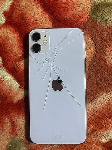 IPhone 11, Б/у, 64 ГБ, Кабель, Чехол, Зарядное устройство, 95 %