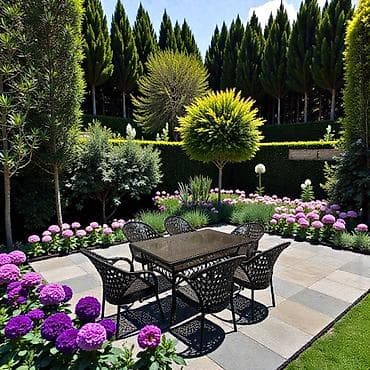 стулья стол: Комплект садовой мебели, Кресла, Ротанг — 5