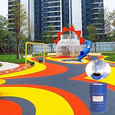 Покрытие для детских и спортивных площадок на основе EPDM/PU