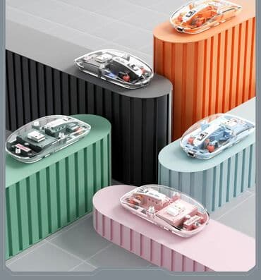 acer swift x: Прозрачная мышка Мышка для ноутбука Блютуз мышка Беспроводная мышка — 1