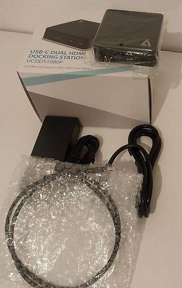 surface pro 7: Док-станция V7 USB‑C Dual HDMI (модель UCDDS1080P) Функции и — 3