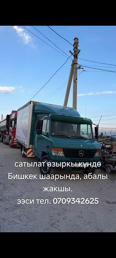 меняю на рекс: Mercedes-Benz Vario (длиннобазный тентованный фургон). - Кабина на 3 — 1