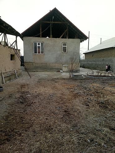 - Жилой дом с двускатной крышей, окнами ПВХ; чердачное/мансардное