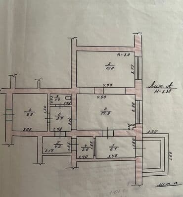 или меняю с доплатой мне: Сдаю Офис, 60 м², В жилом комплексе, 1 линия, С отдельной кухней, С отдельным входом — 11