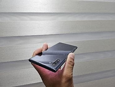 Техника и электроника: Samsung Note 10 Plus, Б/у, 256 ГБ, цвет - Серый, 2 SIM — 2