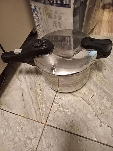 Идиш-аяк: Скороварки/казаны для приготовления под давлением. 1) Чугунный — 3