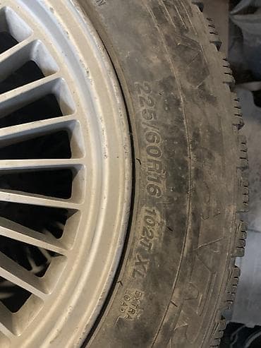 socket set 216: Колеса в сборе 225 / 60 / R 16, Зима, Комплект, Легковые, Литые — 3