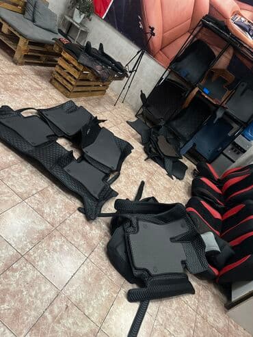 набор ключей в чемодане цена: 5D Экокожа Полики Для салона цвет - Черный, Новый, Самовывоз — 5