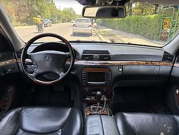 e500 124: Mercedes-Benz S-Class: 2002 г., 5 л, Автомат, Бензин, Седан — 9
