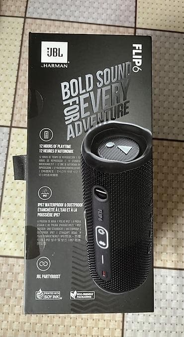 bluetooth speaker: Покупала за 9000 сом в AsiaStore Портативная колонка JBL Flip 6 — 2