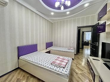 osh flat: 3 комнаты, 100 м², Элитка, 5 этаж, Евроремонт — 7