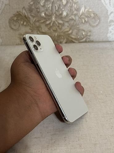 google pixel 9: IPhone 11 Pro Max, Б/у, 64 ГБ, White Titanium, Защитное стекло, Чехол, 75 % — 6