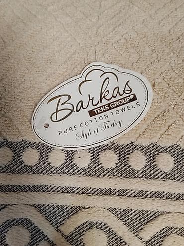 Полотенца: Махровые полотенца Barkas Teks Group - Материал: 100% хлопок (Pure — 3