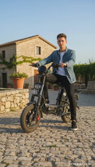 купить электро мотоцикл: Электровелосипед 2 батарейка 80 километров хватает только наличные — 1