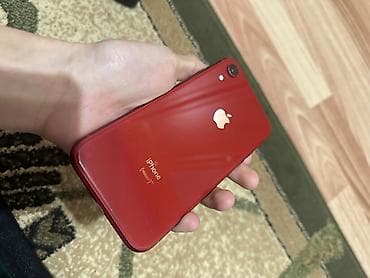 redmi c9: IPhone Xr, Б/у, 64 ГБ, Красный, 81 % — 1