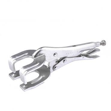 мультиметр клещи: Зажим ручной с фиксатором, двойной, точечная фиксация, 225 мм. Ручной — 1