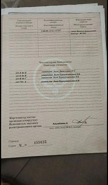 Недвижимость: 4 соток, Для сельского хозяйства, Договор купли-продажи — 5