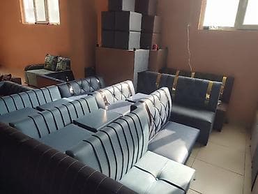 кормящий стол: Кухонный мягкий уголок, Дерево, цвет - Серый — 5