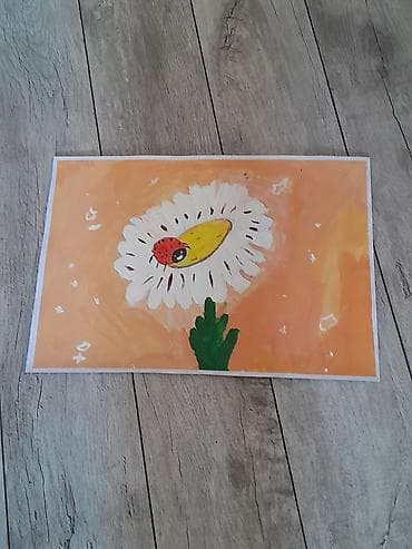 медуза: Набор авторских рисунков гуашью/акварелью на бумаге А4. В комплекте 4 — 2