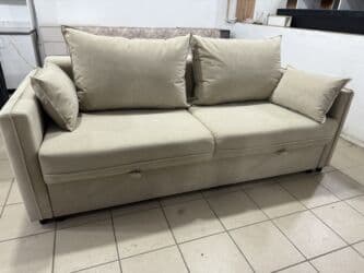 лежак для бассейна: Прямой диван, Новый, Трехместный — 6