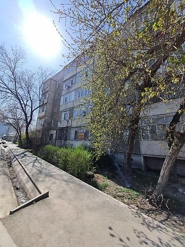 Недвижимость: 2 комнаты, 48 м², Пишпек 105 серия, 1 этаж, Требуется ремонт — 8