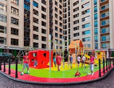 квартира джал 2 комнат шерой: 2 комнаты, 70 м², Элитка, 12 этаж, ПСО (под самоотделку) — 4