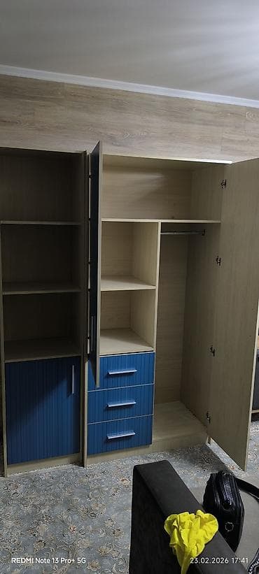 Мебельные гарнитуры: Шифоньер, шкаф для одежды, Прямой, ЛДСП — 3