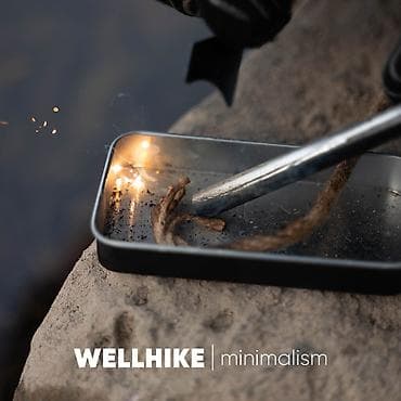 Огниво WellHike Bushcraft с металлическим скребком и верёвочным — 2