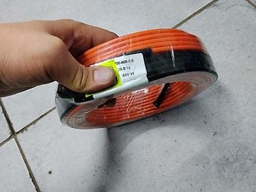 work emotion: Электрический кабель оранжевого цвета, поставляемый в бухте. Длина — 1