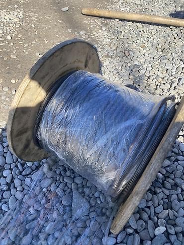 шлейф машина: Металлическая проволока, Сталь, Диаметр: 10 мм, Другое назначение, Оцинкованная — 2