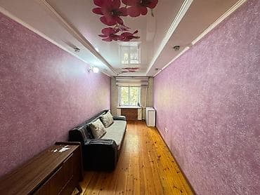 кв ош аренда: 3 комнаты, 56 м², Ошский рынок / базар Хрущевка, 3 этаж — 6