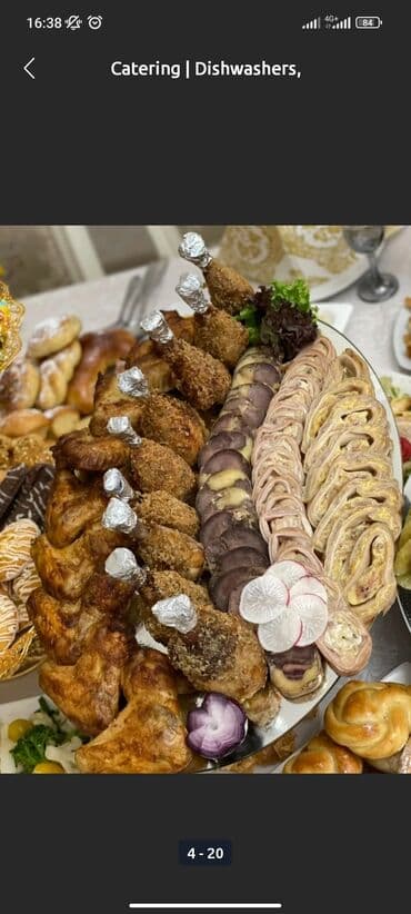 официант неполный рабочий день: Выездные банкеты | Повара, Посудомойки, Организатор-администратор | Аренда столов, Аренда посуды, Фуршетный стол — 5