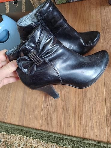 сапоги натуралка: Обувь каждая по 100 с размер 39сапоги натуральная кожа натуральный — 5
