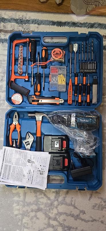 Строительное оборудование: Набор инструментов, Makita — 1