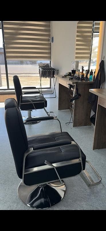 трость с люлькой: Парикмахерское кресло барбер-стайл - Профессиональное кресло для — 1