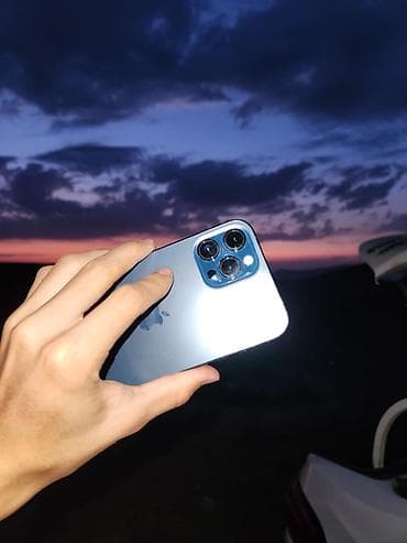 iphone 13 pro mac: IPhone 12 Pro Max, Б/у, 256 ГБ, Pacific Blue, Защитное стекло, Чехол, Кабель, 76 % — 5