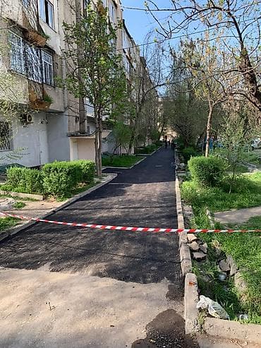Внутренняя отделка: Асфальтирование дорог и дворовых территорий - Устройство новых — 1