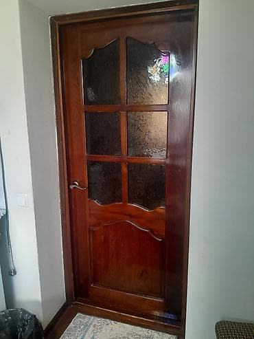 куплю дерево орех: Балконная дверь, Б/у, Со стеклом, Деревянная — 1