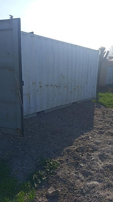 строительная бытовка: 20-футовый морской контейнер - Стальной каркас и рифлёные стенки - — 3