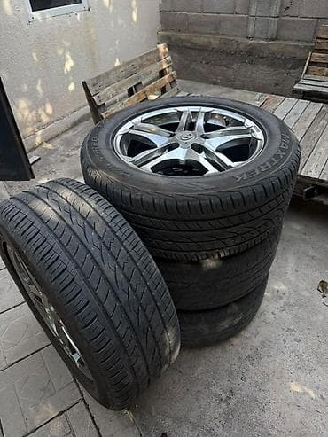 90: Колеса в сборе 275 / 55 / R 20, Лето, Б/у, Комплект, Внедорожные (АТ/МТ), Литые, отверстий - 5 — 4