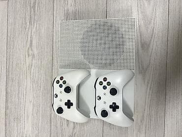 xbox: купить: Игровая консоль Xbox One S (белая) + 2 беспроводных геймпада - — 3