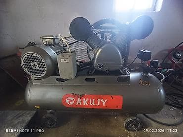 Фрезерные станки: Компрессор Для покраски, Электрический, Поршневой, Б/у — 4