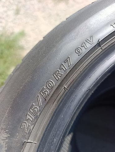 шины на стрим: Шины 215 / 50 / R 17, Лето, Б/у, Комплект, Легковые, Япония, Bridgestone — 9