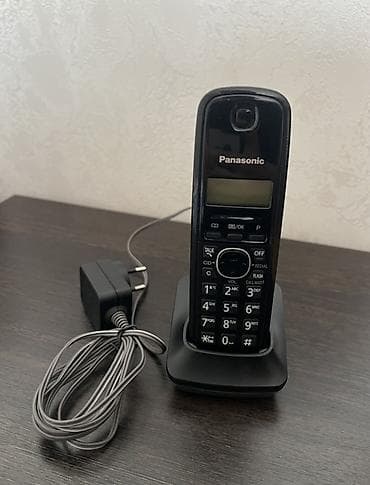 Стационарный телефон Беспроводной, Дисплей — 1