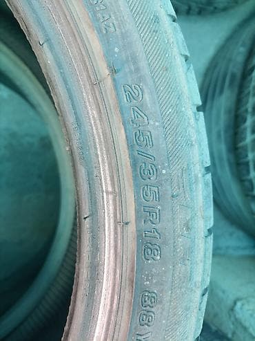 балон 195 65: Шины 245 / 35 / R 18, Лето, Б/у, Пара, Легковые, Bridgestone — 1