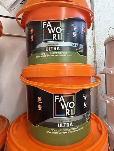 пол краска: Силиконовая матовая интерьерная краска FAWORI ULTRA - Тип — 4